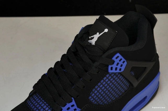 HYPE CT8527-018 Royal Black Game Jordan Retro 4 0716